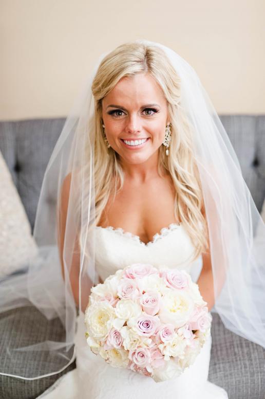 Bridal makeup photo for Beauty by Bethany, Bethany Tiesman, bridal, lash and brow artist in Louisville KY